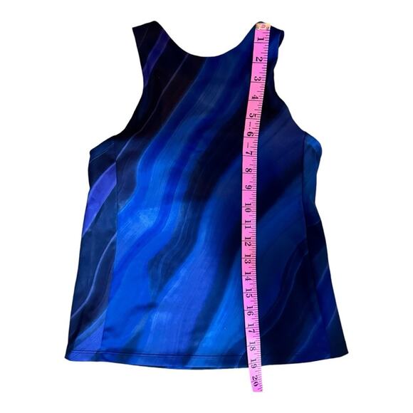 Athleta Women's Sporty Athletic Racerback Lightning Print Support Top Sz XS - Picture 4 of 16